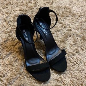 Black Revamped Heels
